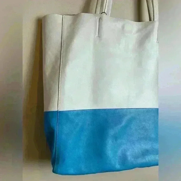 Sorial  color block leather tote. - Picture 2 of 7